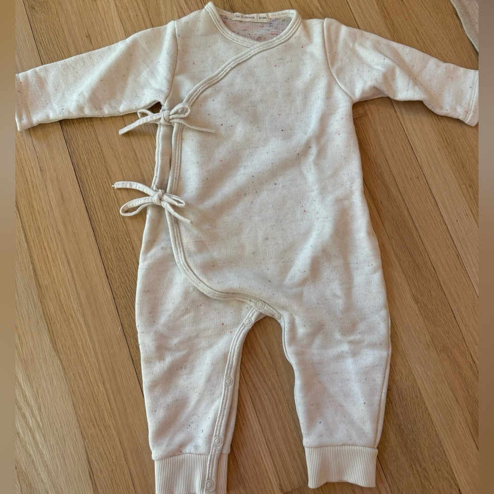 Fin & Vince Confetti Wrap Jumpsuit